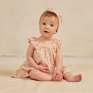 Quincy Mae Ruffle Swing Dress Strawberries
